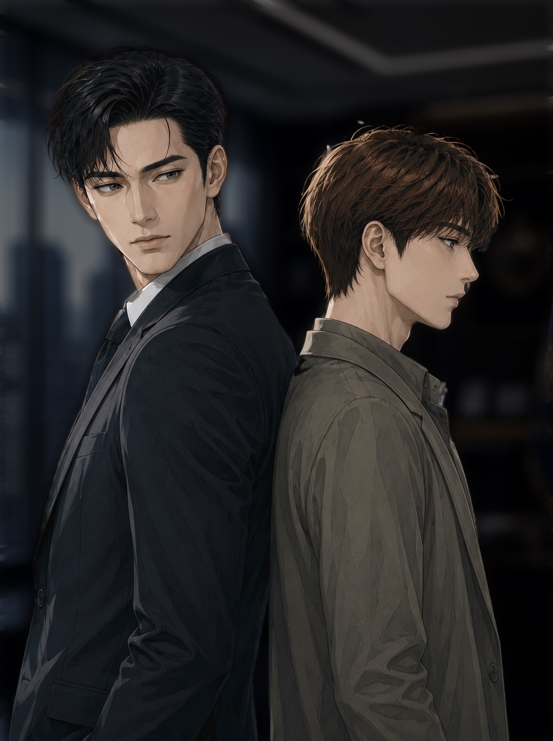 Public Persona cover art — a Cinematic Story (BL romance) by Gilro, produced by Spellbinding Media